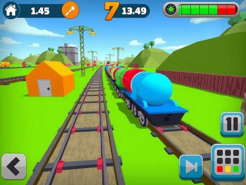 Fast Track Rollers Game Screenshot